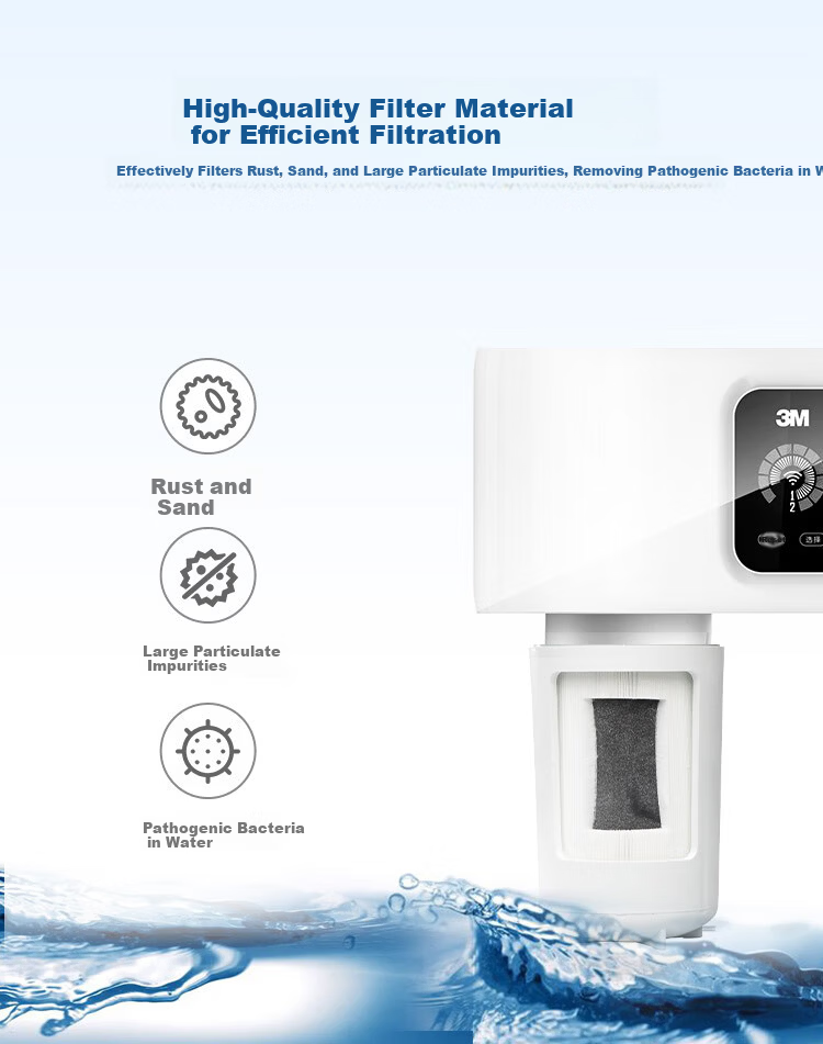 3M Household Kitchen Direct Drinking Water Purifier WT-D29 Original Replacement Filter Cartridge (Compatible with WT-E20 and 2000T) 1