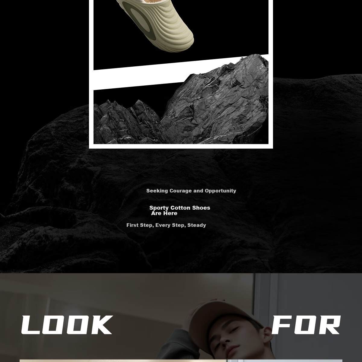 Runrou Full-Coverage Cotton Slippers for Men 2025 Autumn Winter New Plush Warm Waterproof Indoor Home Cotton Shoes Outdoor Wear 17
