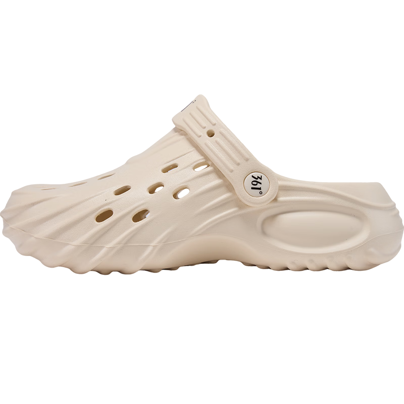 361° Women's Thick-Soled Hollow Sandals 2026 New Summer Wearable Beach Shoes Non-Slip Shock Absorbing Casual Slippers