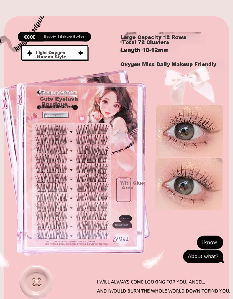 Mengjie Shangpin Cat Paw False Eyelashes Natural Realistic Glue-Free Eyelashes for Women 41