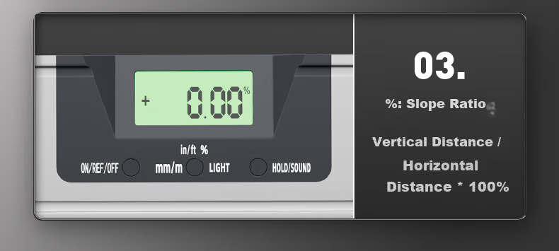 SYNTEK Digital Level High-Precision Electronic Level Laser Multifunction Magnetic Infrared Spirit Level 600mm 9