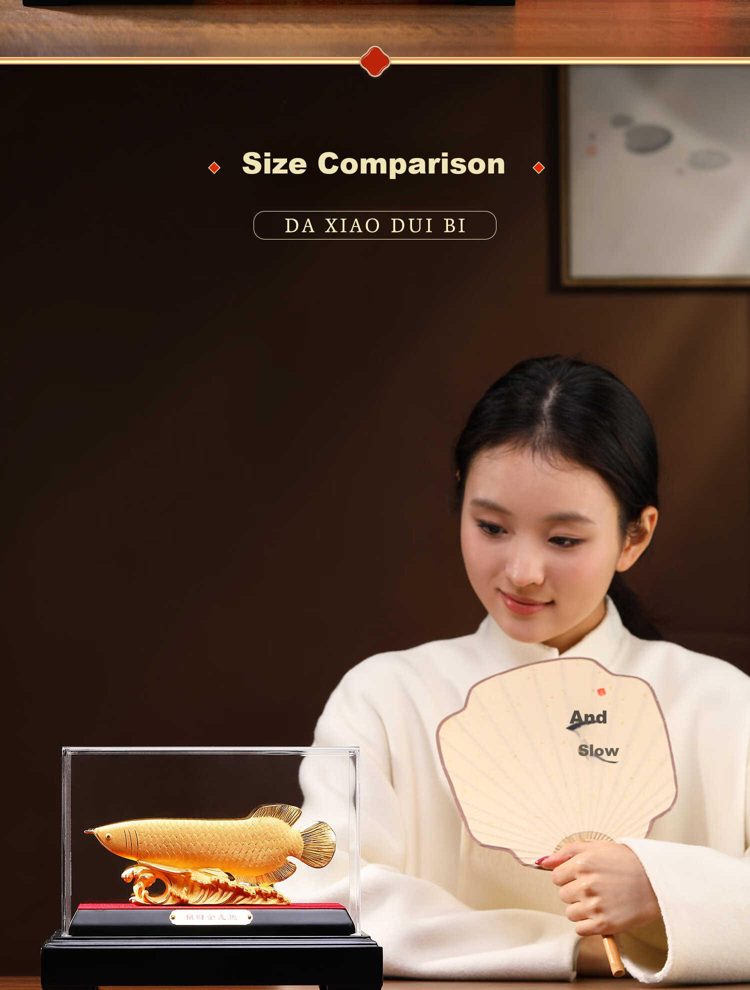 Damingtongjiang, Large Golden Dragon Fish Ornament, Wealth-Attracting, Business Opening, Housewarming Gift, Moving Present, Living Room And Office Decoratio 8