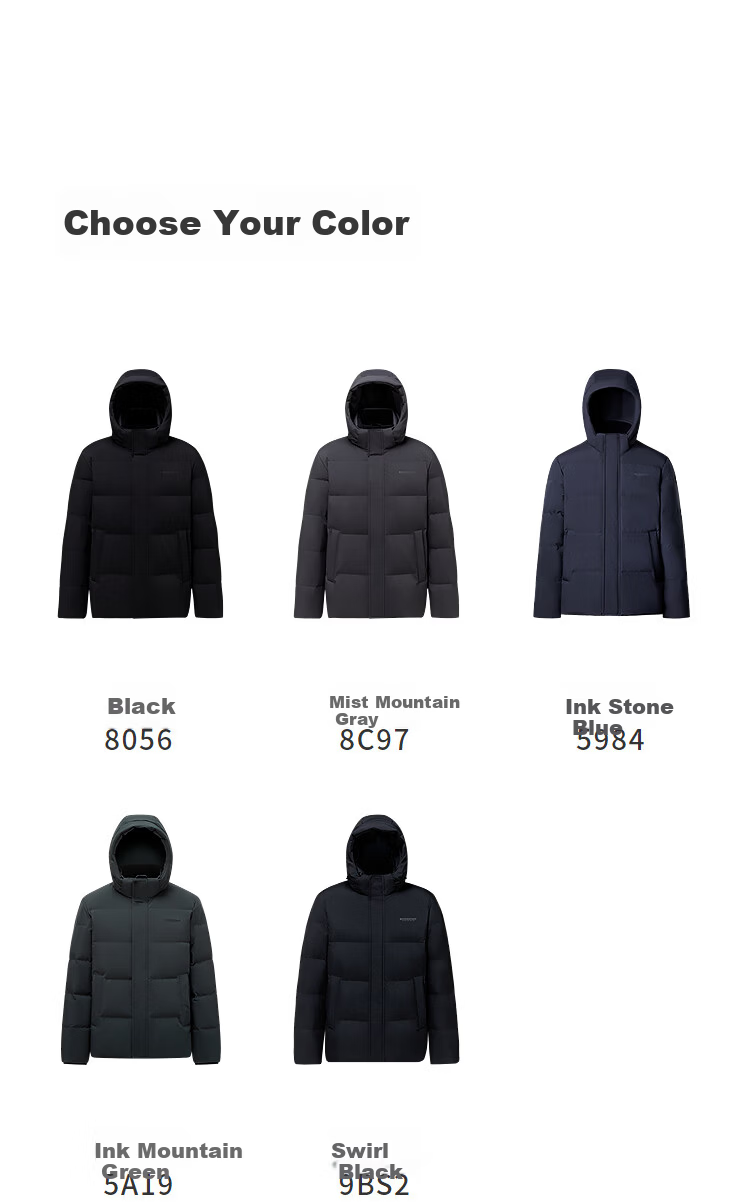 BOSIDENG Best-Selling Men's Down Jacket Business Coat Hooded Men's Business Jacket Hot Sale in Mall 9