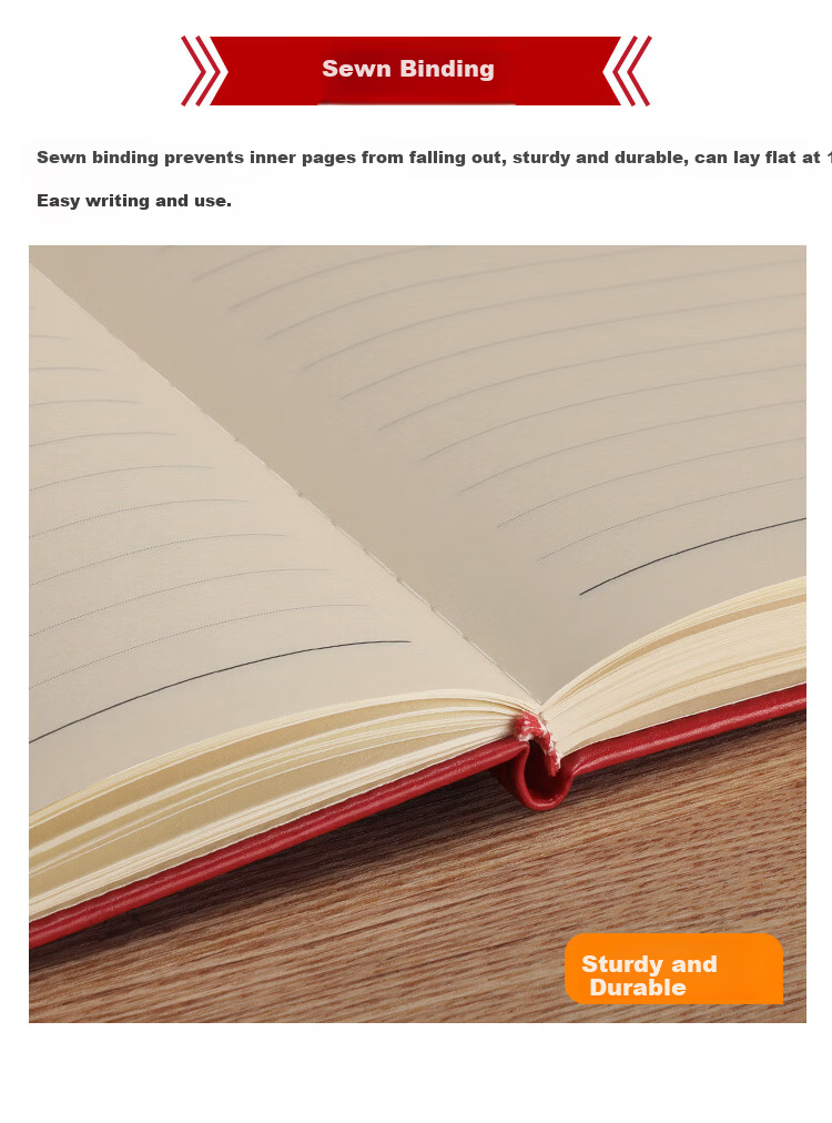 Ujia Party Member Study Notebook, A5 Size, for Party Branch Discussions, Record-Keeping, Party Class Meetings, 100 Sheets, 200 Pages, for Party Building Activities And Political Theory Learning, Red Color 5