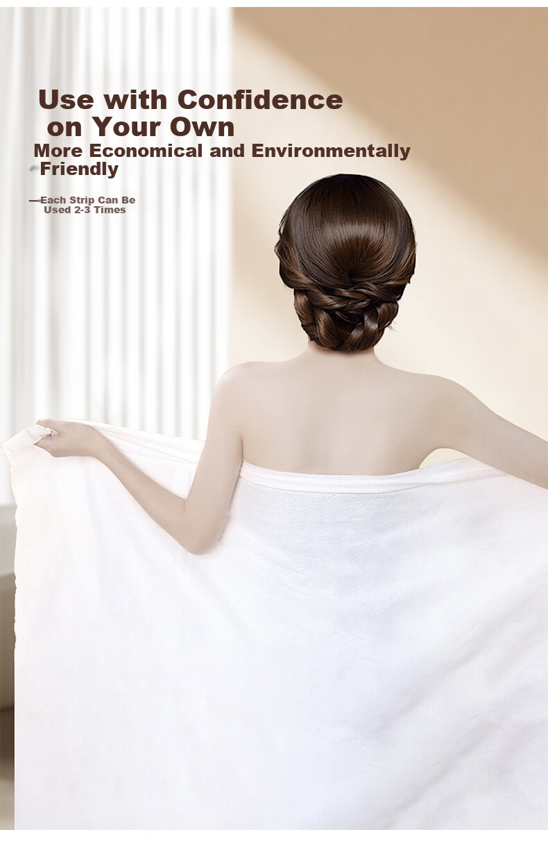 Baicaoyuan 7A Antibacterial Disposable Bath Towel Extra Large Thickened Travel Disposable Shower Towel Independent Packaging 14