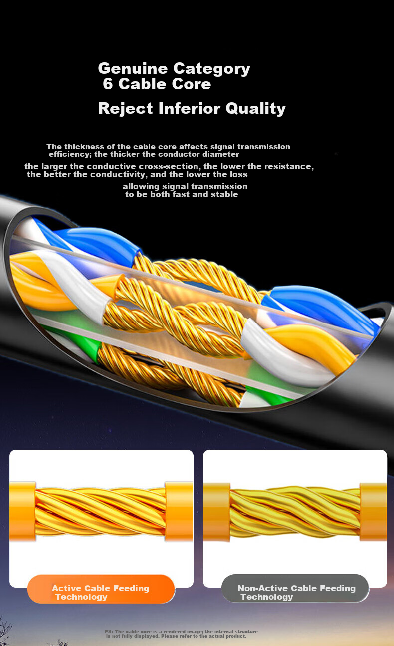 BIAZE CAT6A Pure Copper Ethernet Cable, Super Category 6, 10Gbps, 10m, Compatible with Gigabit, 8-Core, 2.5G Network Patch Cable for Home and Computer Broadband Engineering 7
