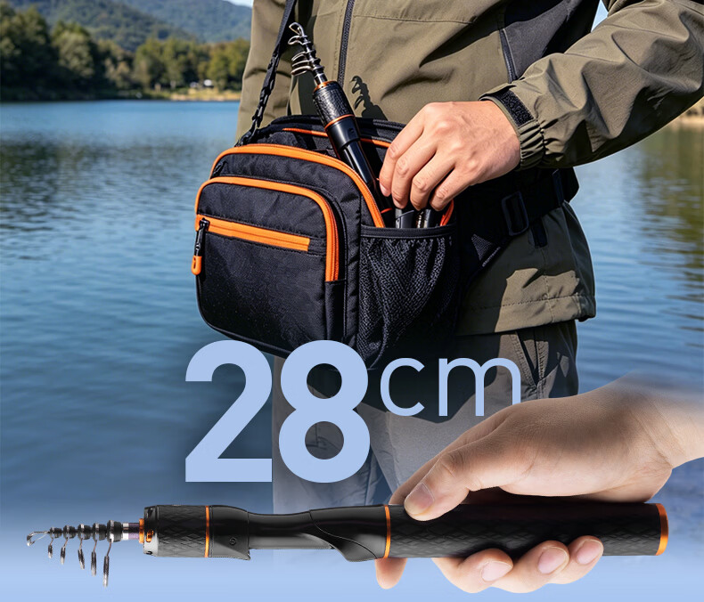 GW 1.8m UL Tiaozun Telescopic Lure Rod Right-Handed Baitcasting Reel Lure Fishing Rod Set Micro Lure Rod 6