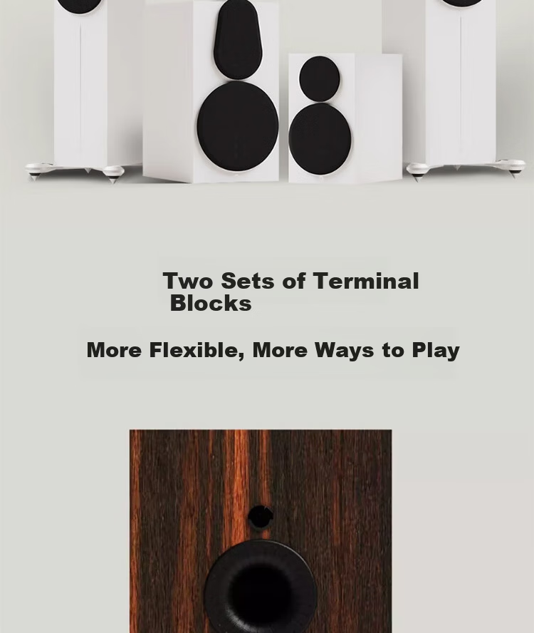 Monitor Audio Gold 50 6G Passive 6-Inch Bookshelf Speaker Matte White UK Import HiFi High Fidelity 13