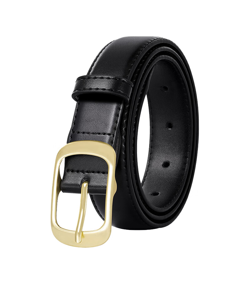 CARTELO Women's Leather Belt Denim Waist Belt Korean Style Simple Versatile Pin Buckle Belt Birthday Gift for Girlfriend 4