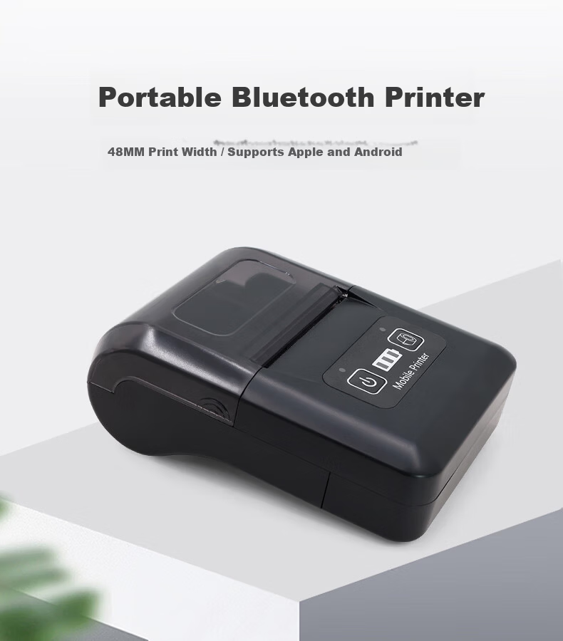 Dongwei Portable Weighing Scale Receipt Printer Customizable Bluetooth Mobile Truck Water Ticket Printer 2