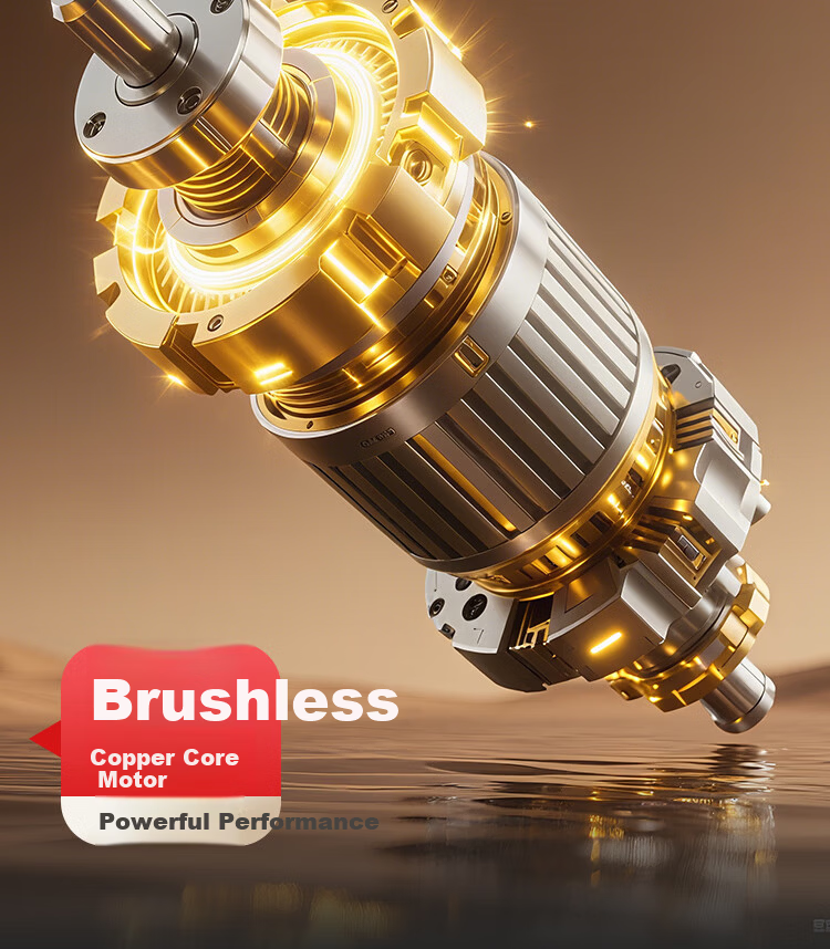 Milade [Top Model 2200G Wind Pressure] Industrial Turbo Ducted Fan Brushless Motor Powerful Blower Storm Fan 10