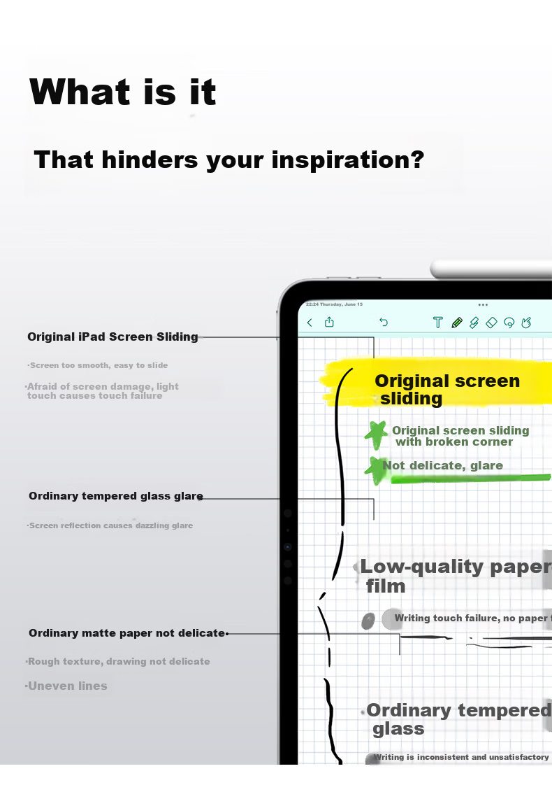 Baseus Paper-Like Film, IPad Protective Film, AR Film, Apple Tablet Film, Dust-Free Chamber [Real Paper Feel, Ultra-Thin Bare Screen], Suitable for 2025/24 IPad Pro-11 Inch 2