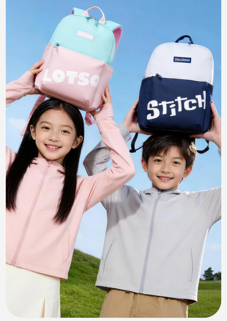 Disney Kids Backpack Outdoor Travel Schoolbag Lightweight Kindergarten Bag for Primary Students 11