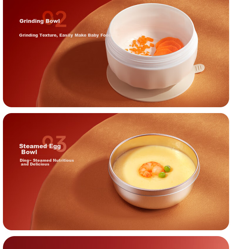 YEEHOO Baby Feeding Bowl Set Gift Box Children's Day Gift Tableware Baby Feeding Tools Full Set First Solid Food Birthday Gift 11