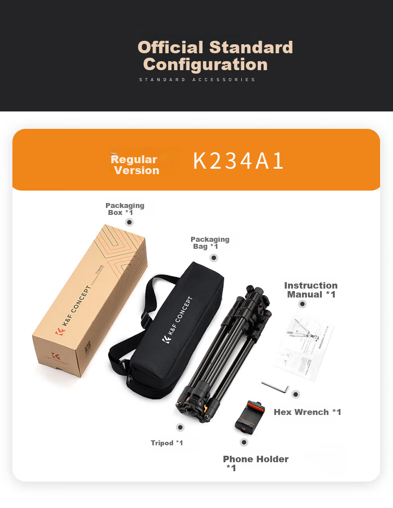Zhuoer Tripod Camera Stand, Multifunctional Center Column, Horizontal Tripod, DSLR Photography Phone Stand, Horizontal Arm at 90 Degrees, Indoor Live Streaming, Food Photography, Outdoor Monopod 8