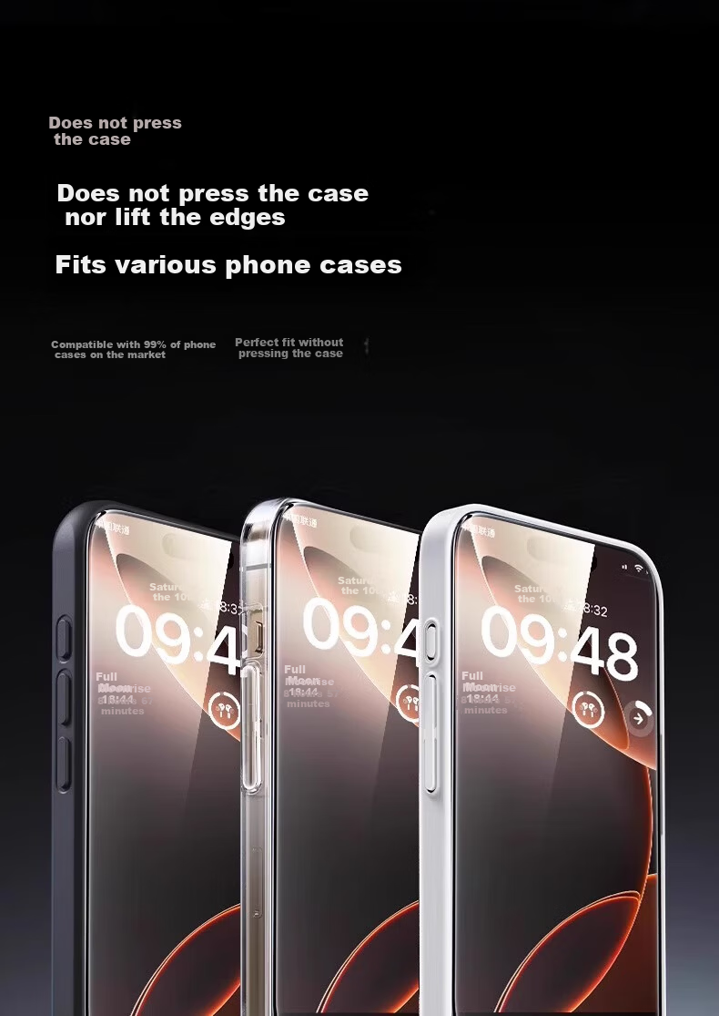 DIVI [Value 2-Pack] Tempered Glass Screen Protector for iPhone 16/iPhone 15, Dustproof, Drop-Resistant, Anti-Fingerprint, Ultra-Thin Full Coverage, Easy Bubble-Free Installation 23