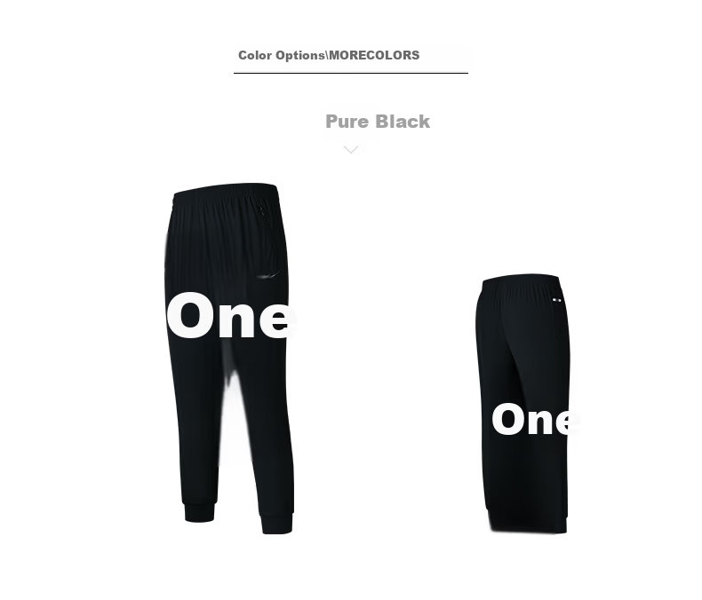 ERKE [Yu Shitong Edition] Men's Sports Pants Spring Nine-Point Jogger Quick-Dry Moisture-Wicking Ice-Feel Outdoor Sun Protection Pants 9