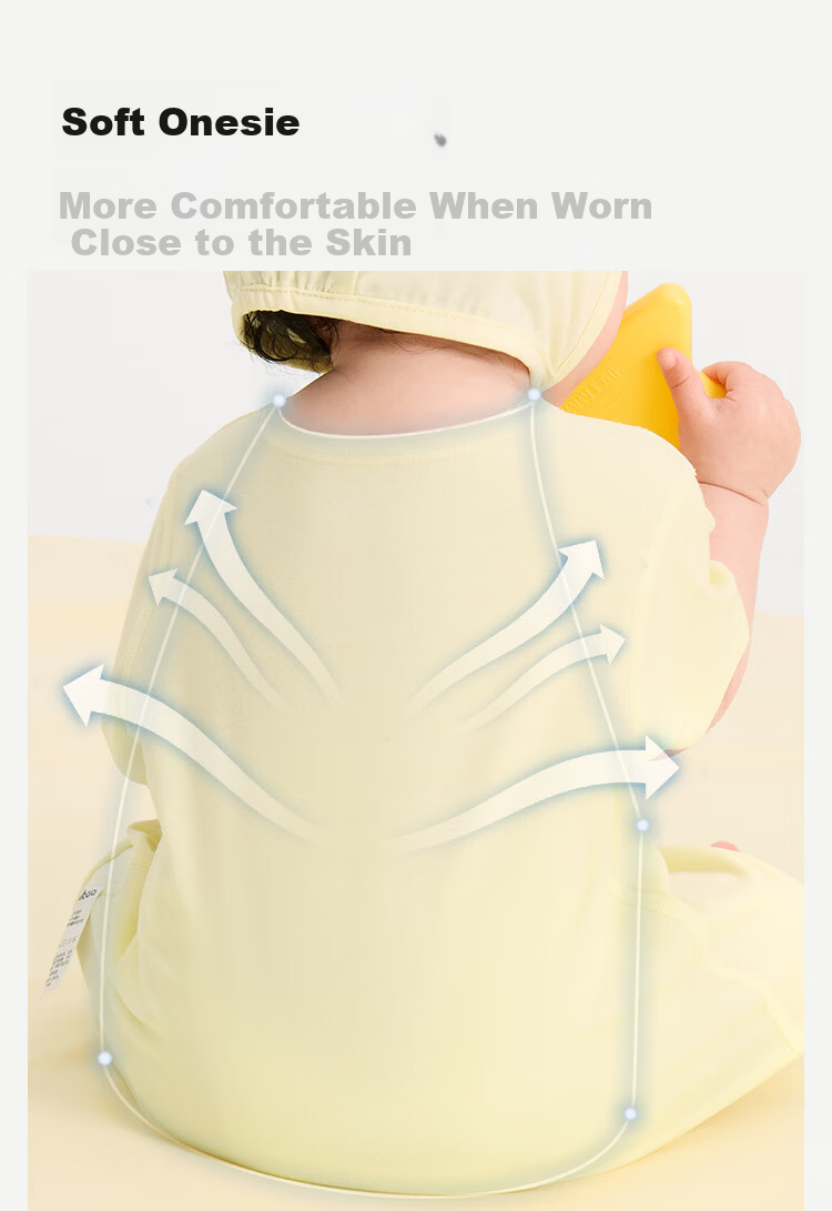 Balabala [balaOne] Baby Romper Infant Jumpsuit 2026 Soft Skin-friendly Comfortable Cute 2