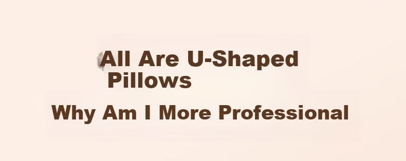 Jingmao U-Shaped Neck Pillow Nap Pillow Travel Cervical Pillow Office Car Airplane Neck Support Pillow 4