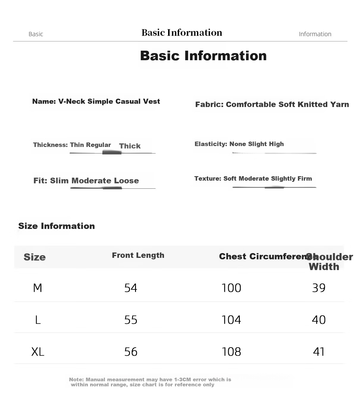 Chushen Spring and Autumn Women's Knitwear Fashion Versatile V-Neck Layered Knit Vest S141Z5023 8