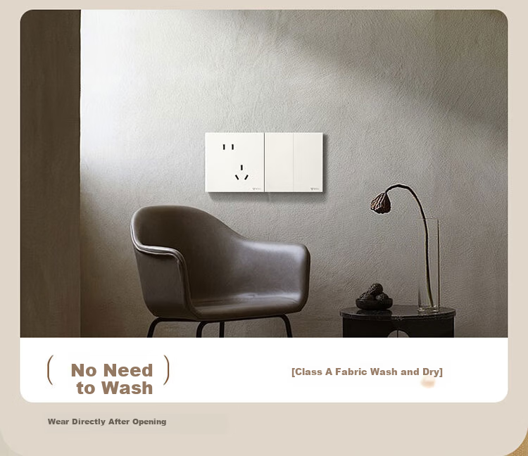 BULL G57 Butterfly Ultra-Thin 10A Seven-Hole Large Panel Socket G57Z323 Floral White Flush Mount Socket 14