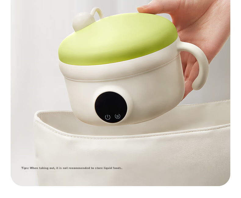 Babycare Baby West Highland Intelligent Temperature-Controlled Bowl Insulated Bowl Baby Feeding Electronic Child Anti-Drop Anti-Scald Lunch Box 20