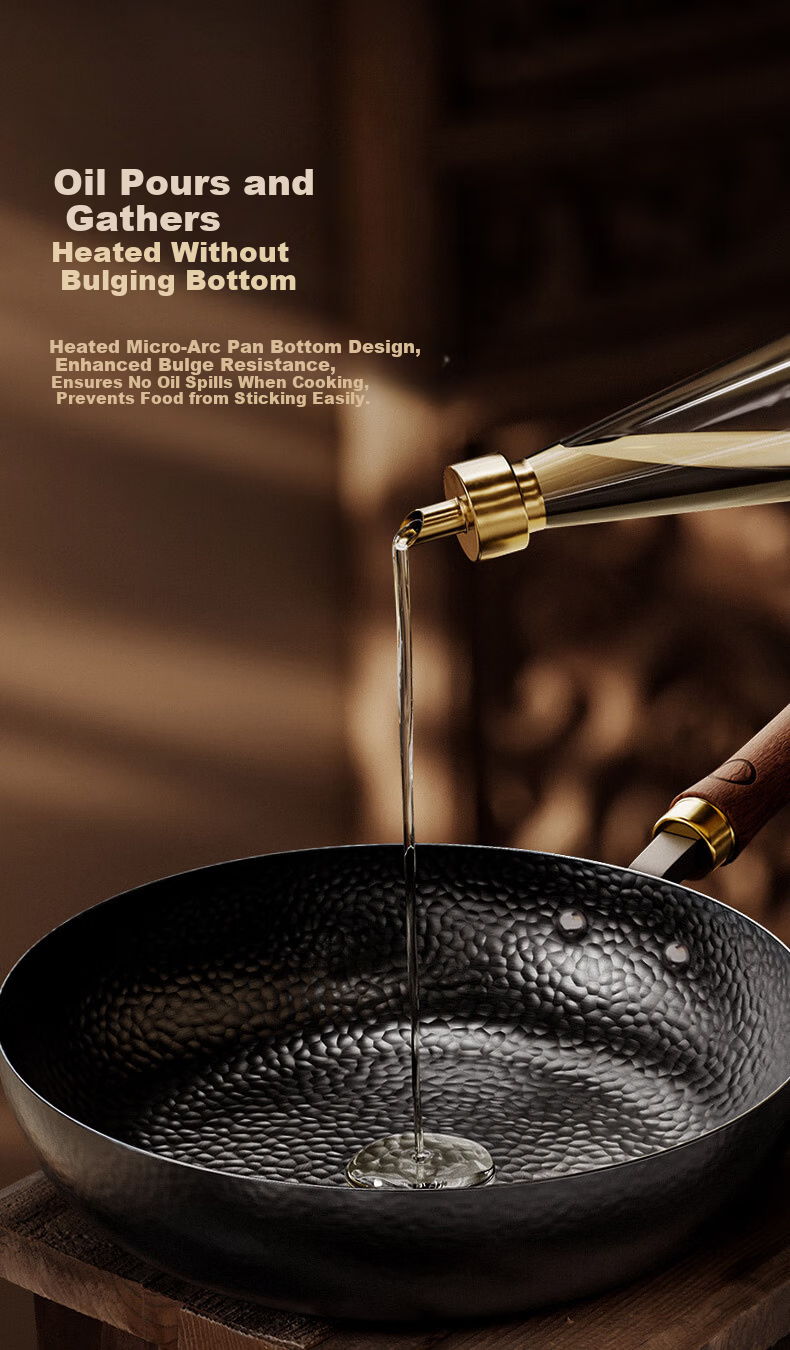 Joyoung 24cm Cast Iron Non-Stick Frying Pan Skillet Steak Breakfast Pan 9