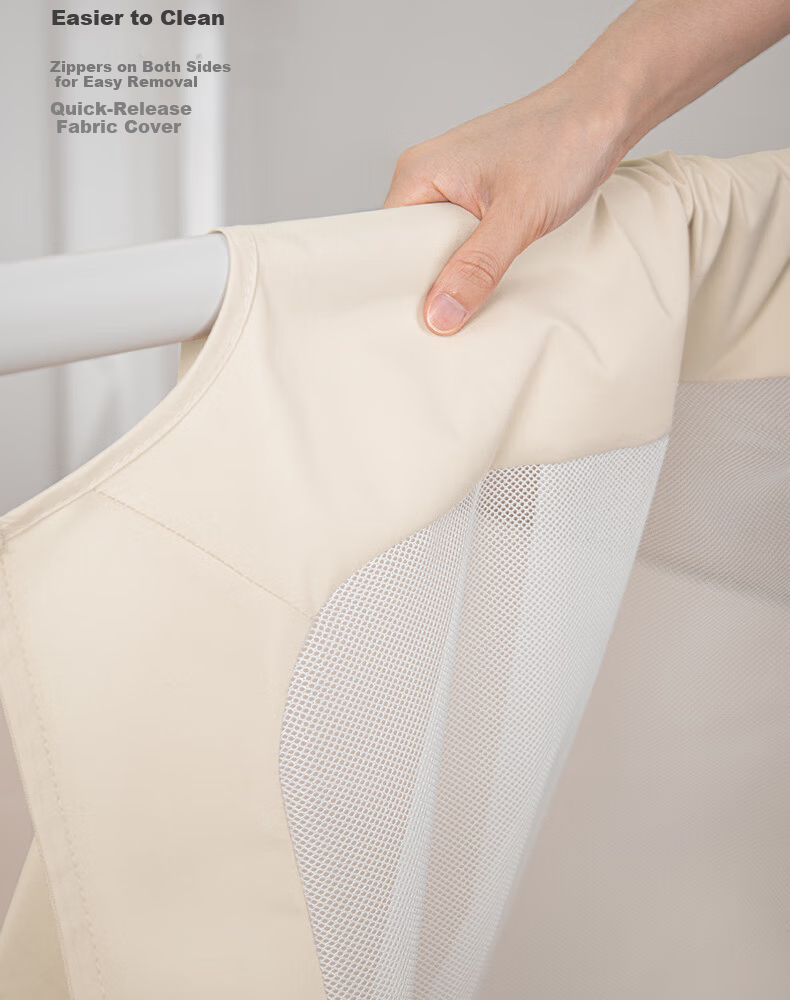 Philips Avent Baby Bed Rail Seamless Fence Bed Guardrail Baby Bedside Anti-Fall Connector Anti-Pinch Anti-Drop 1.5M 21