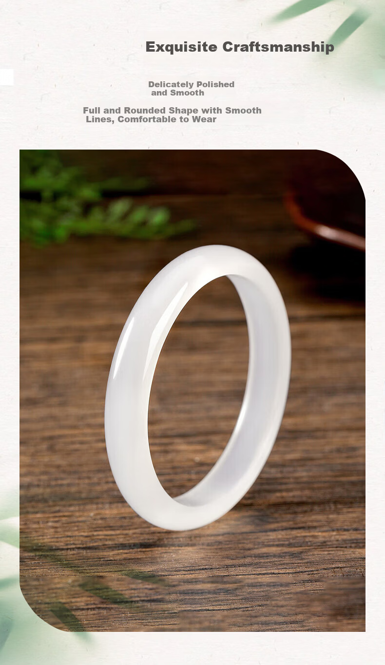Sino Gem Natural Chalcedony White Moonlight Bracelet for Women, 2026 New Style, Valentine's Day Gift for Girlfriend Or Wife, Birthday Present 6