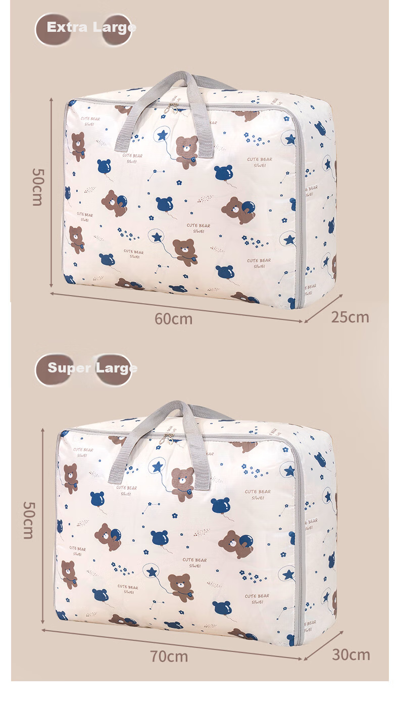 Quanpinwu Oxford Cloth Storage Bag Moving Packing Bag Quilt Storage Bag Woven Luggage Courier Clothes Extra Large Size 11