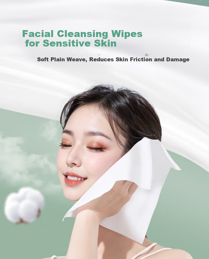 Cotton Deer Hanging Facial Towel Pure Cotton Xinjiang Cotton Soft Towel Disposable Facial Towel Dual-use Thickened 306 Sheets 2 Packs 9