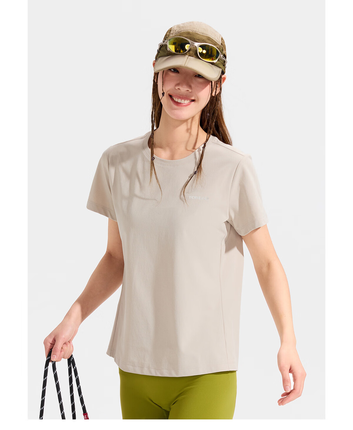 TOREAD Quick-Dry T-Shirt 26 Spring Summer New Couple Breathable Short Sleeve Sun Protection Round Neck Stretch Sports Top TAJJBO81754 10