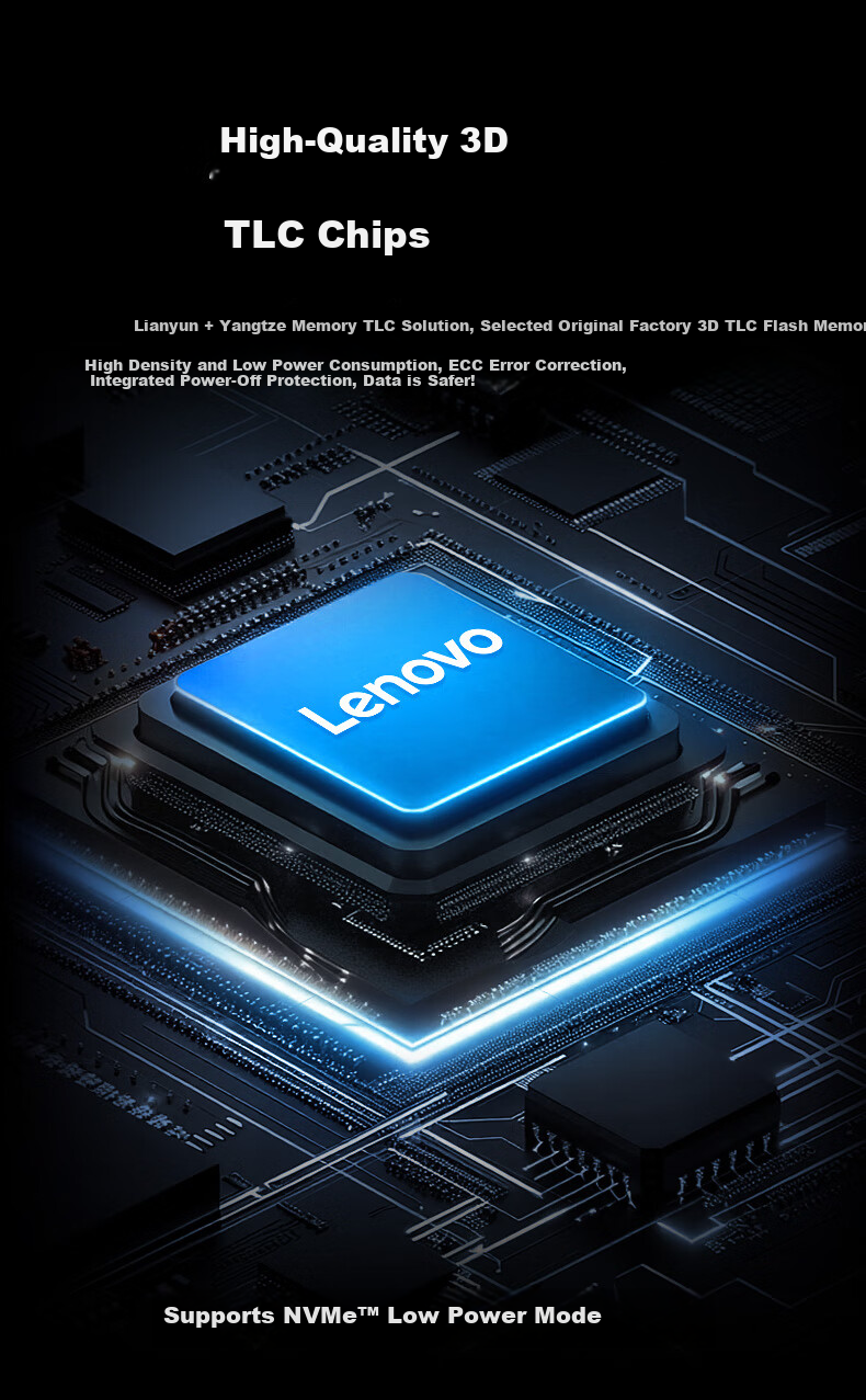 Lenovo 1TB SSD Solid State Drive M.2 NVMe PCIe 4.0 Compatible with Legion Series KTN8Pro Series 5