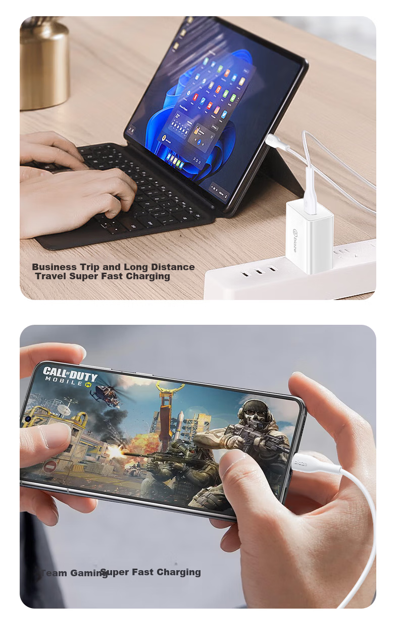 BIAZE Huawei 40W Super Fast Charger for Mate60 Pro/50/Pura70 Pro/P40/30 Honor Phones and Tablets Fast Charging Adapter 12