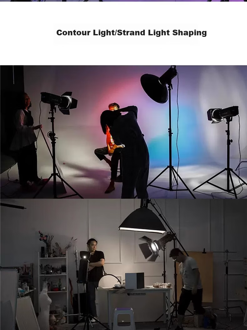 Beiyang F20 Fresnel Focus Imaging Lens Borong Mount Eight-Blade Aperture Lens Zoom Condenser Optical Modeling Creative Shooting Live Photography Light Accessory 15