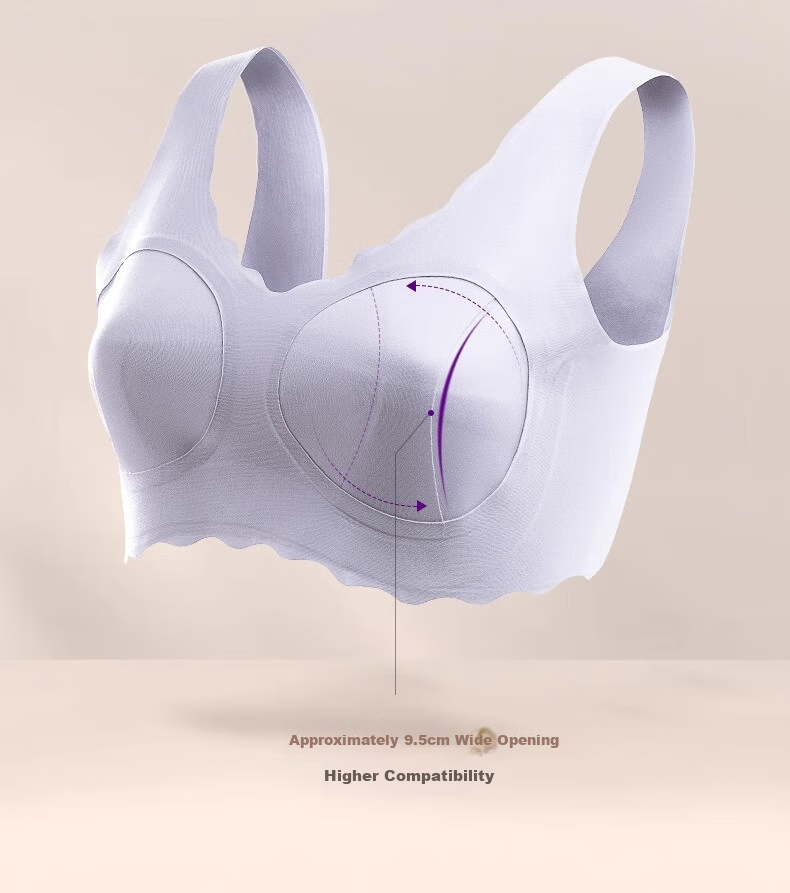 AVENT Philips AVENT Maternity Nursing Bra Front-Open Push-Up Postpartum Breastfeeding Lavender S 21
