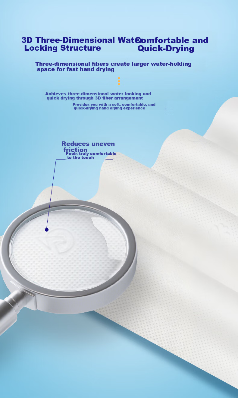 Qiao Dongfang Medical 2-Ply Hand Wipes 200 Sheets * 6 Packs Hanging Kitchen Hospital Commercial Dry Hand Paper Towels Full Box 7