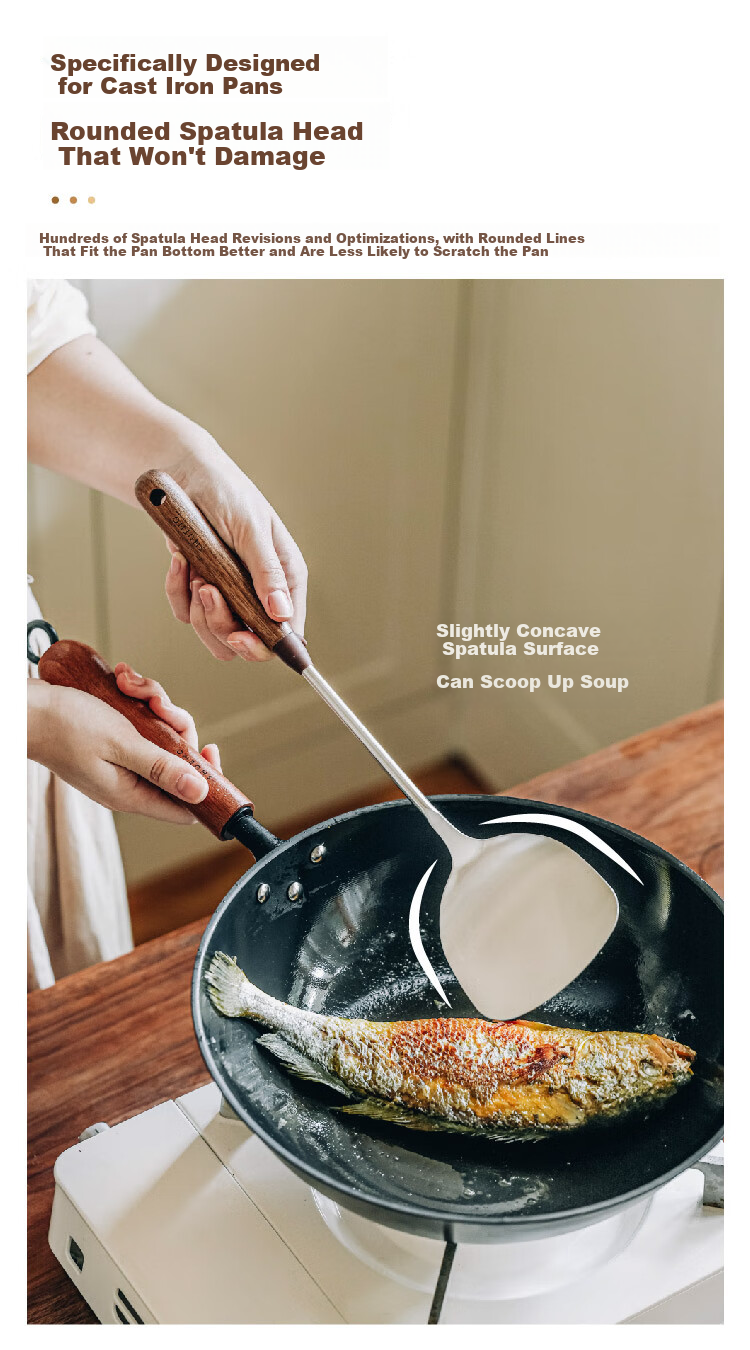 Shuke Stainless Steel Soup Ladle Hot Pot Skimmer High Temperature Resistant Integrated Oil Strainer Spoon Filter Mesh Scoop 2