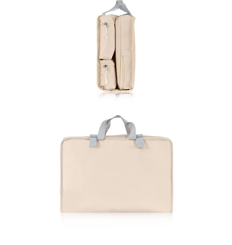 American Tourister Travel Storage Bag Luggage Clothes Organizer Travel Essential Storage Bag Set 68Q Light Khaki 10