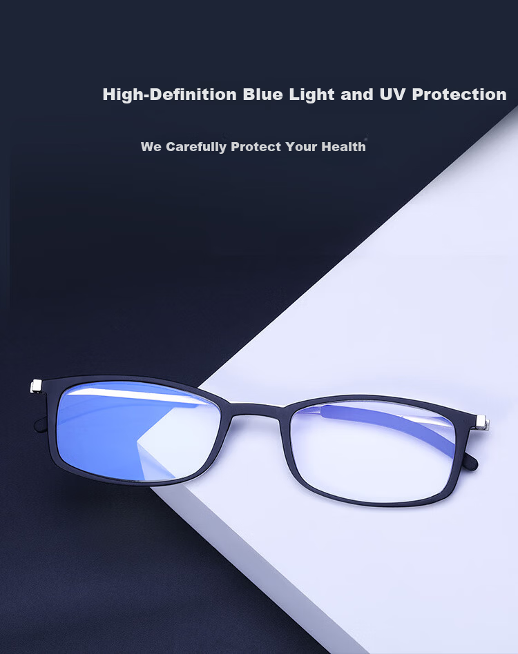 Mr. PuTian Anti-Blue Light Reading Glasses for Men And Women, Ultra-Light Portable Presbyopic Glasses for Elderly, Black, -2.50 Diopters, for Ages 60-64 9