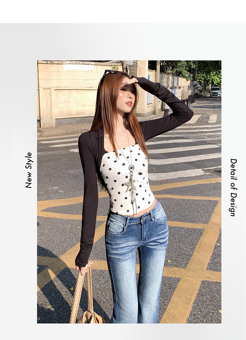 Jeanswest Women's American Vintage Low-Rise Slim Fit Slight Flare Stretch Skinny Jeans Dodge Blue L 3