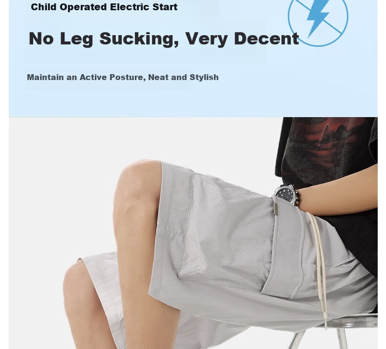 LangSha Men's Summer Breathable Lightweight Loose Casual Outdoor Quick-Dry Running Fitness Ice Silk Shorts 13