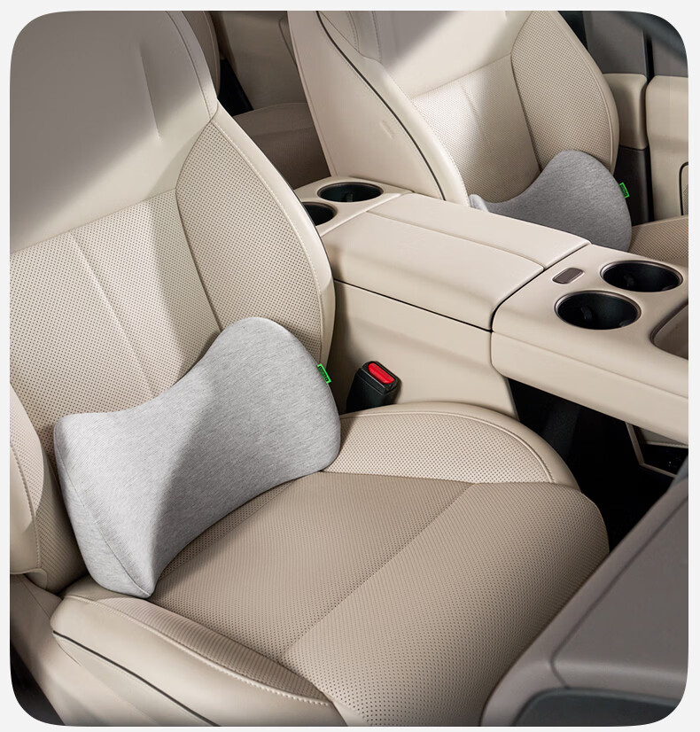 CICIDO Car Headrest and Lumbar Support Set Neck Protection Pillow Seat Cushion Car Neck Pillow Waist Support Cushion Lumbar Pad 18