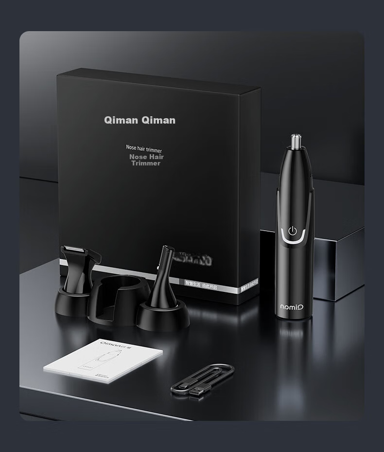 Qiman Electric Nose Hair Trimmer for Men Mini Portable Rechargeable Nose Hair Cutter for Women Waterproof Long Battery Life Men's Gift 15