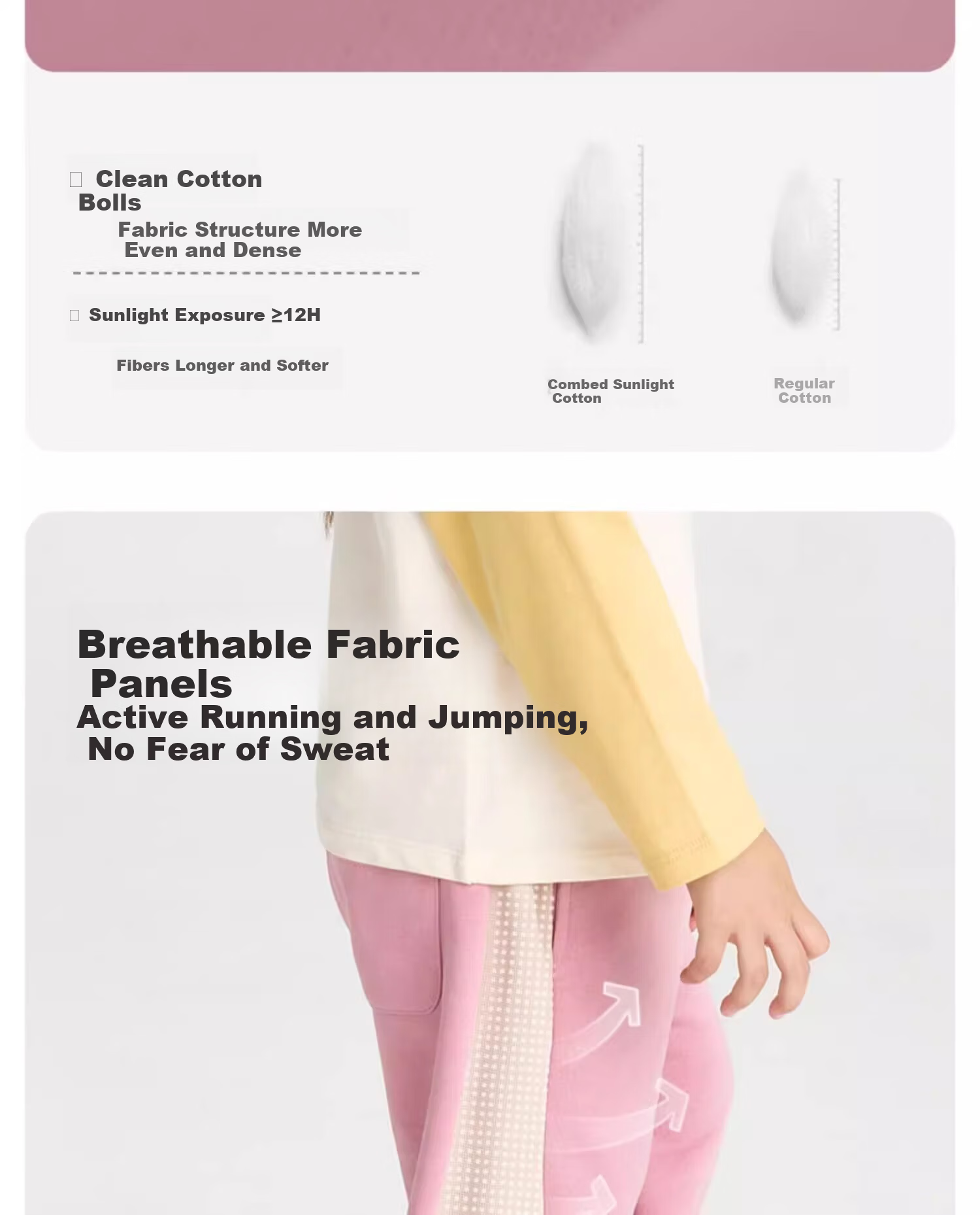 Niduoxiong Spring New Children's Sweatpants Boys and Girls Spliced Mesh Jogger Pants Breathable Baby Long Pants 6
