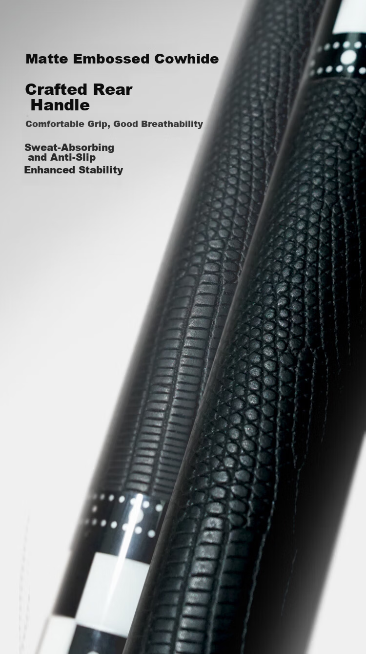 Dafni Billiard Cue Chinese and American Style 8-Ball 9-Ball Split Large Head Maple Cue Baiyinfu Second Generation 6