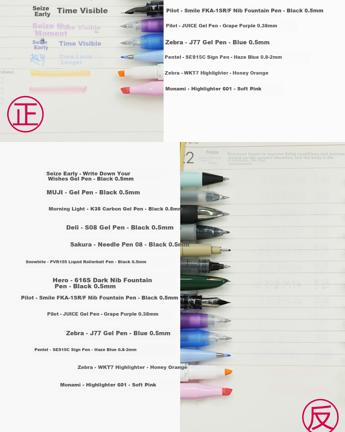 Chenzao Transparent Quote Book Cover for A5 Thick Notebook - Transparent Version 5