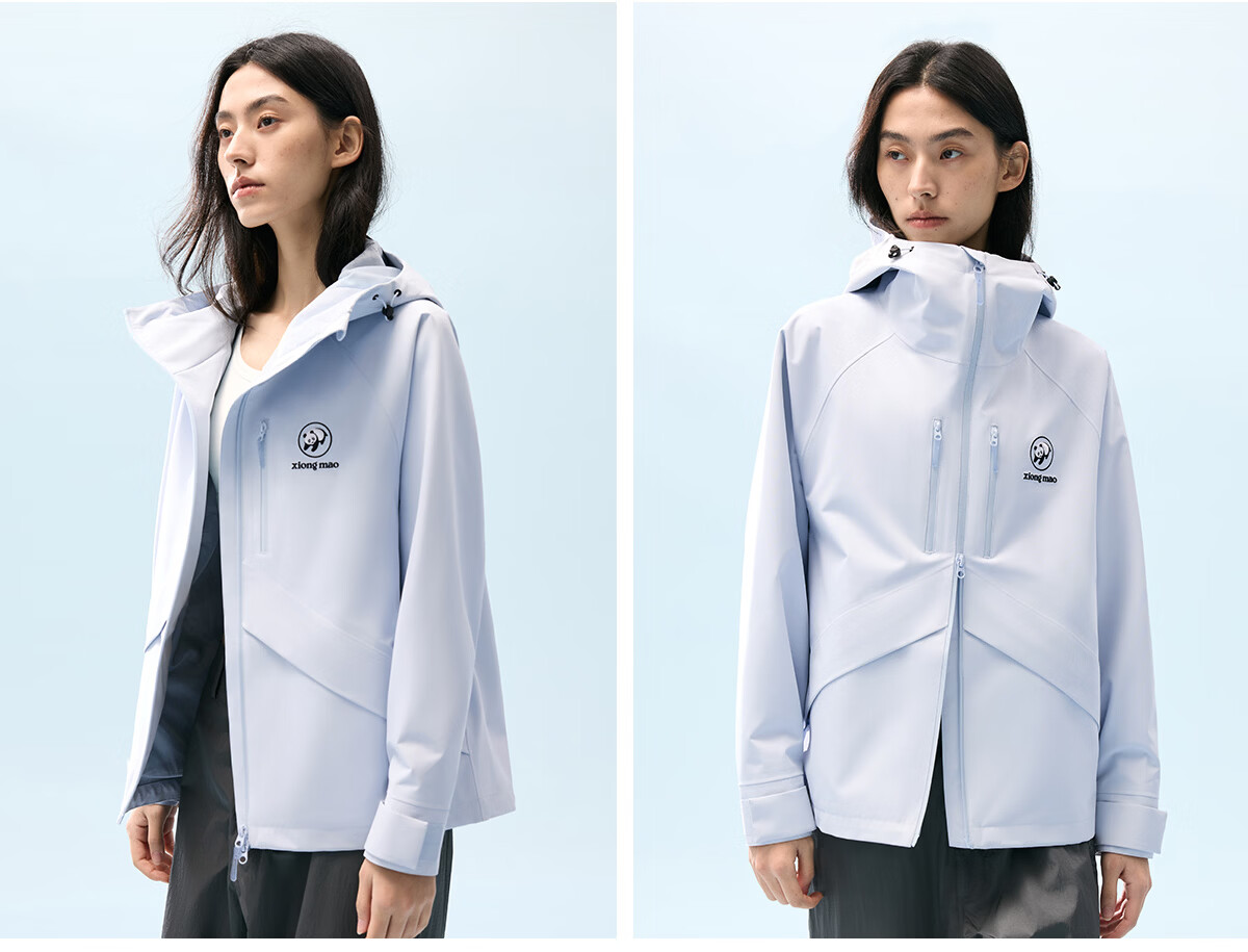 Panda Liu Yifei Edition [Rain Shell 2.0] Single-Layer Waterproof Windproof Durable Mountaineering Jacket Unisex 058 32
