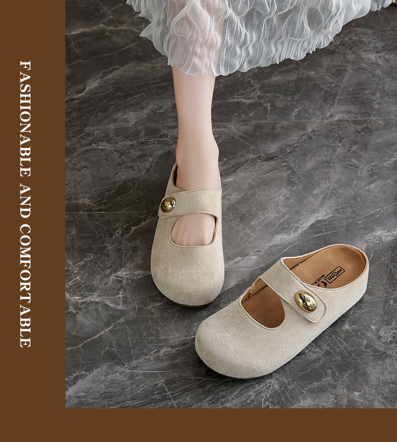 Cartelo Crocodile Women's Summer New Sandals Outdoor Slip-On Retro Birkenstock Shoes 1885 Beige Size 38 13