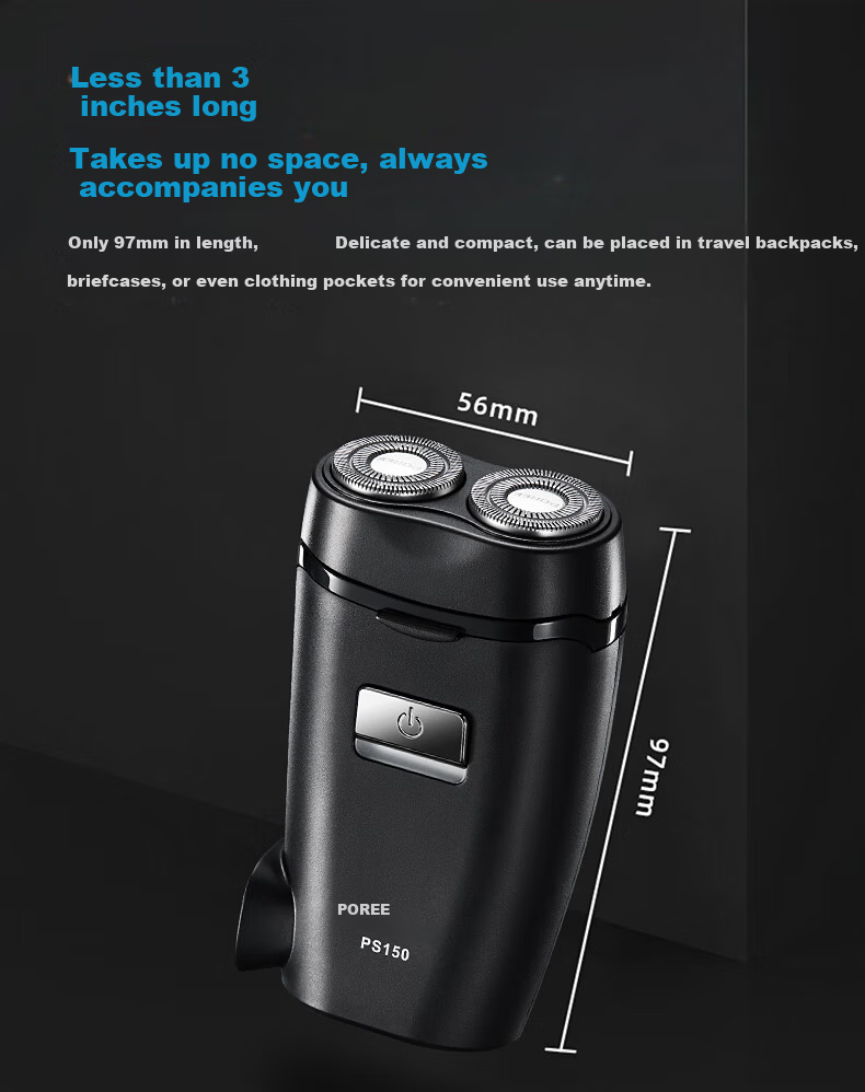FLYCO FLYCO Bo Rui Electric Shaver, Fully Washable, Smart Rechargeable Portable Model Beard Trimmer, Gift for Father Or Boyfriend on Birthday Or Holiday, PS183 Subsidy 3